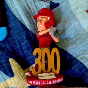 Mike trout 300 home run bobble head
